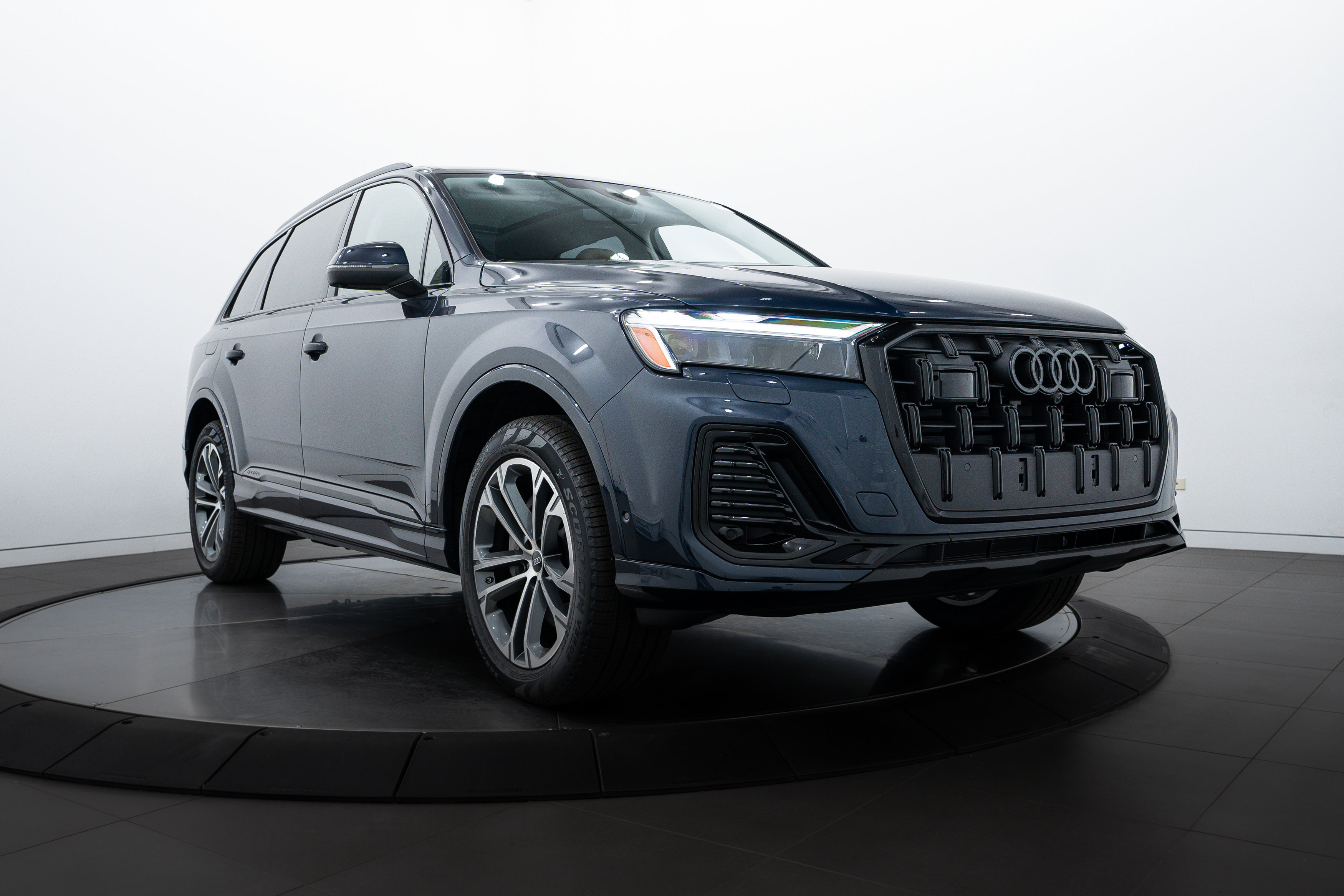 New 2025 Blue Audi Premium Plus image 1