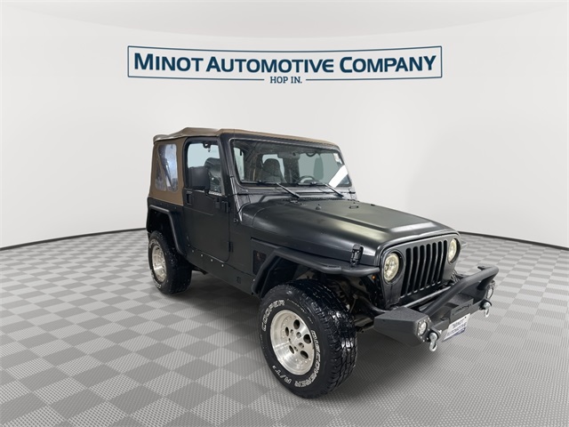 Used 1997 Jeep Wrangler SAHARA with VIN 1J4FY49S5VP455322 for sale in Minot, ND