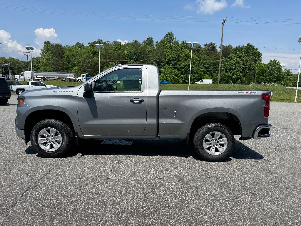 New 2025 Sterling Gray Metallic Chevrolet WT image 3