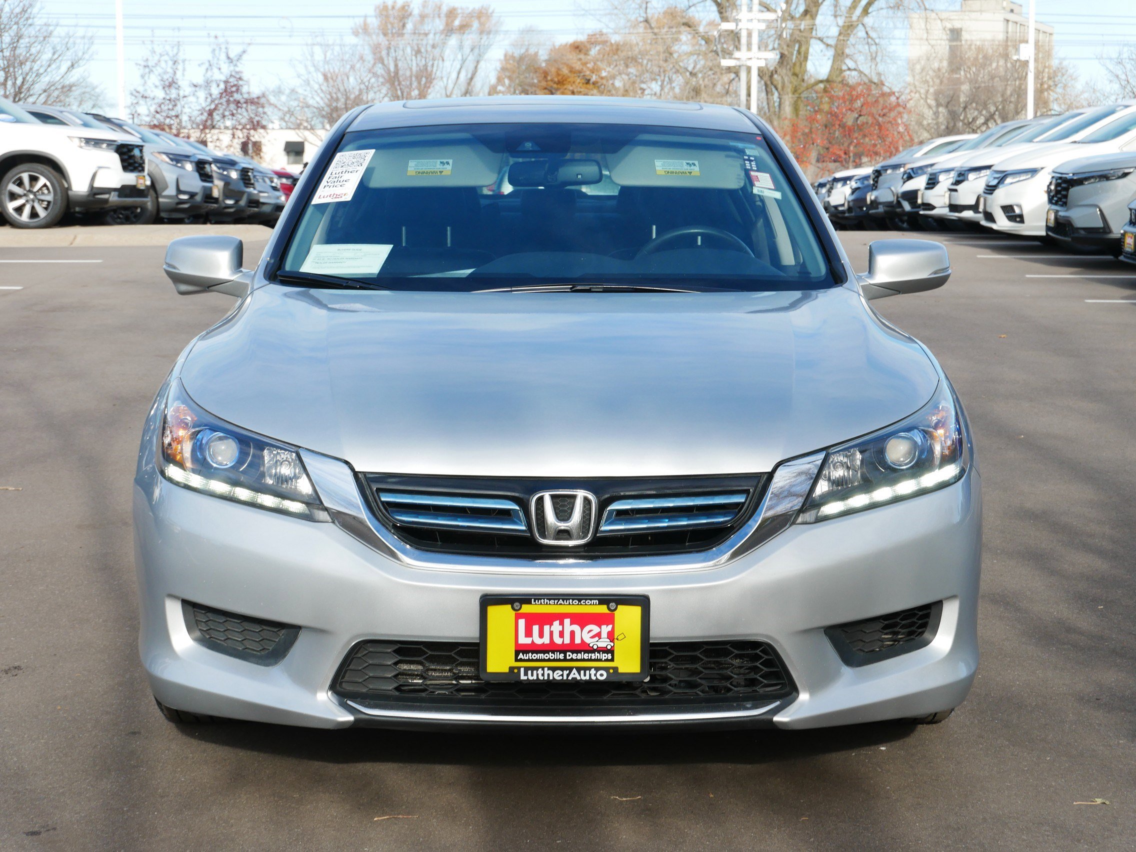 Used 2015 Honda Accord Hybrid EX-L with VIN 1HGCR6F59FA005100 for sale in Hopkins, MN