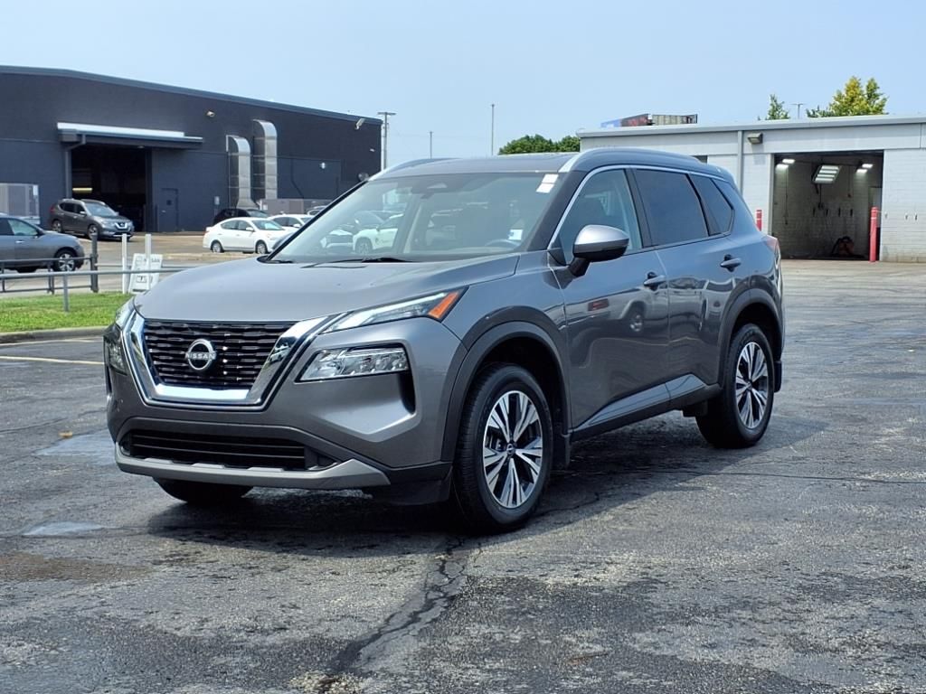 Certified 2022 Nissan Rogue SV with VIN JN8BT3BBXNW336215 for sale in Kansas City