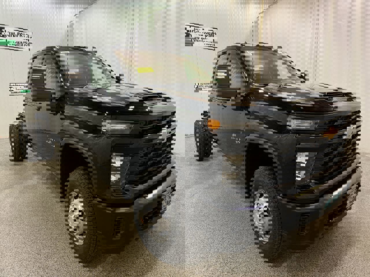 New 2025 Black Chevrolet Work Truck image 1