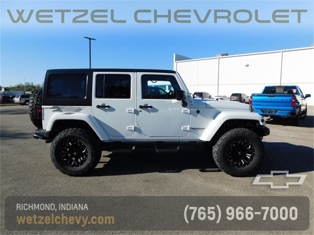Used 2017 Jeep Wrangler Unlimited Winter with VIN 1C4BJWEGXHL618404 for sale in Richmond, IN