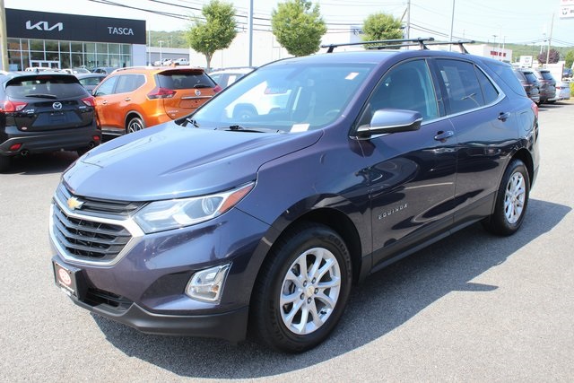 Used 2018 Chevrolet Equinox LT with VIN 3GNAXSEV8JS646694 for sale in Johnston, RI