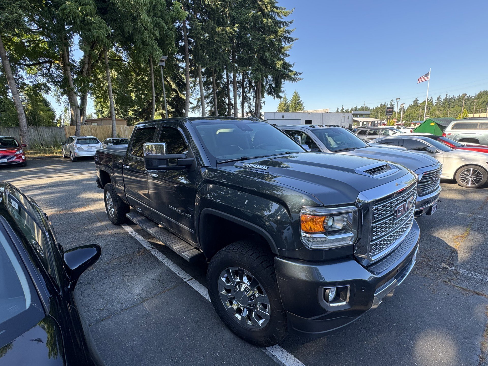 Used 2019 Dark Slate Metallic GMC Denali image 1
