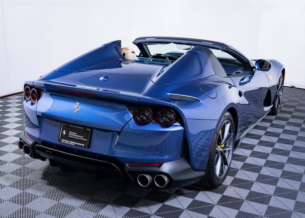 Certified Used 2021 Blu Mirabeau Ferrari Base image 17