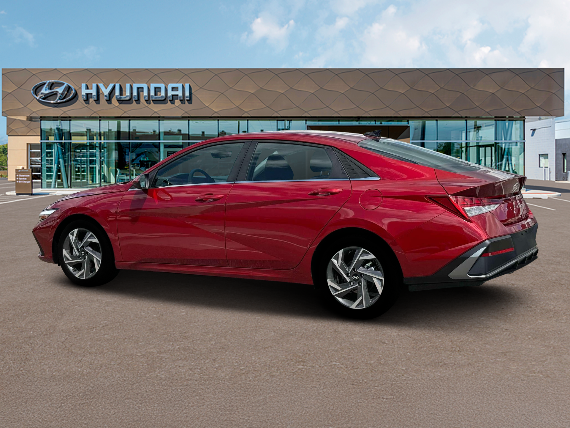 New 2025 Red Hyundai SEL Convenience image 4