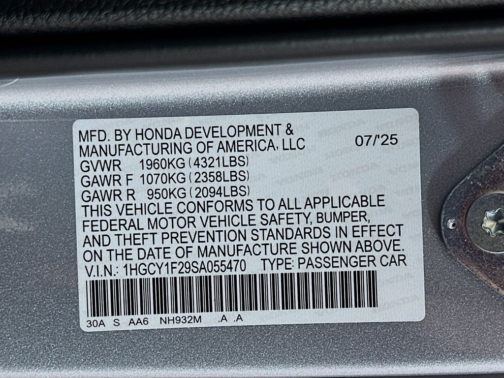 2025 Honda Accord 1.5T LX photo 23