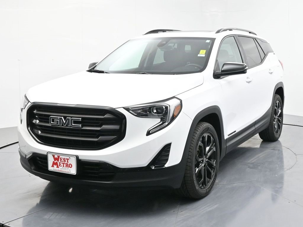 Used 2021 GMC Terrain SLE with VIN 3GKALTEV4ML369927 for sale in Monticello, Minnesota