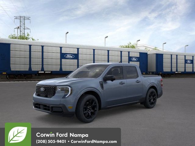 New 2025 Azure Gray Metallic Tri-Coat Ford Lariat image 1