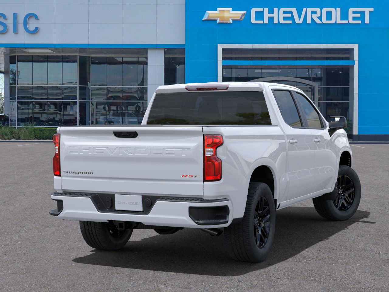 2025 Chevrolet Silverado 1500 RST White at Classic Elite Chevrolet Sugar Land