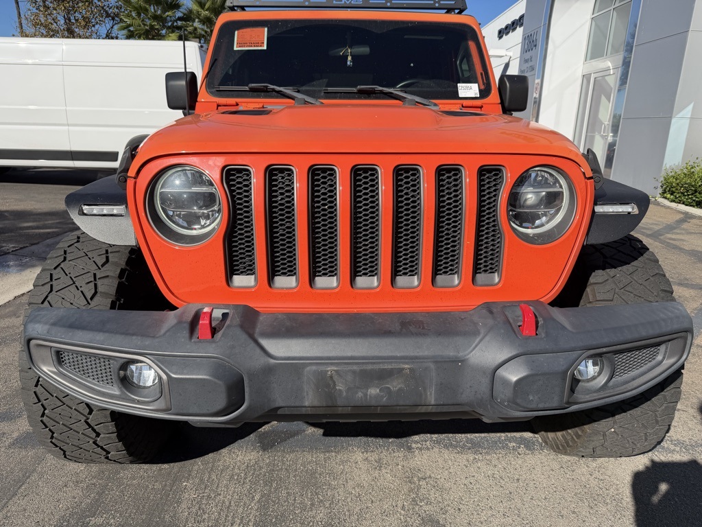 Used 2018 Orange Jeep Unlimited Rubicon image 1