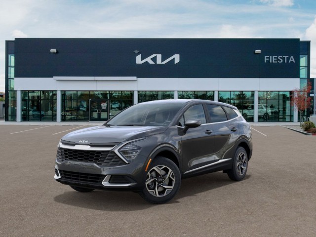 New 2025 Gravity Gray Kia LX image 1