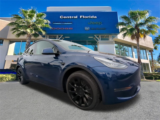 Used 2023 Tesla Model Y Long Range with VIN 7SAYGDEE1PA051528 for sale in Orlando, FL