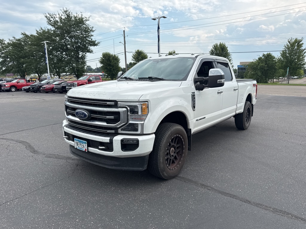Used 2021 Ford F-350 Super Duty Platinum with VIN 1FT8W3BT9MEC48878 for sale in Apple Valley, Minnesota
