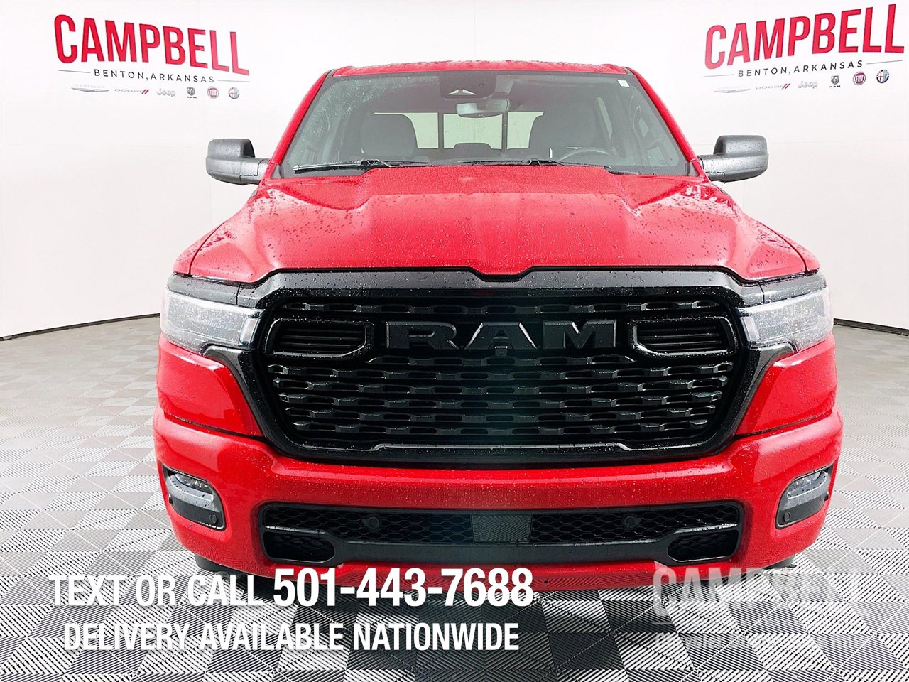 Used 2025 RAM Ram 1500 Pickup Tradesman with VIN 1C6SRFGP9SN553831 for sale in Little Rock