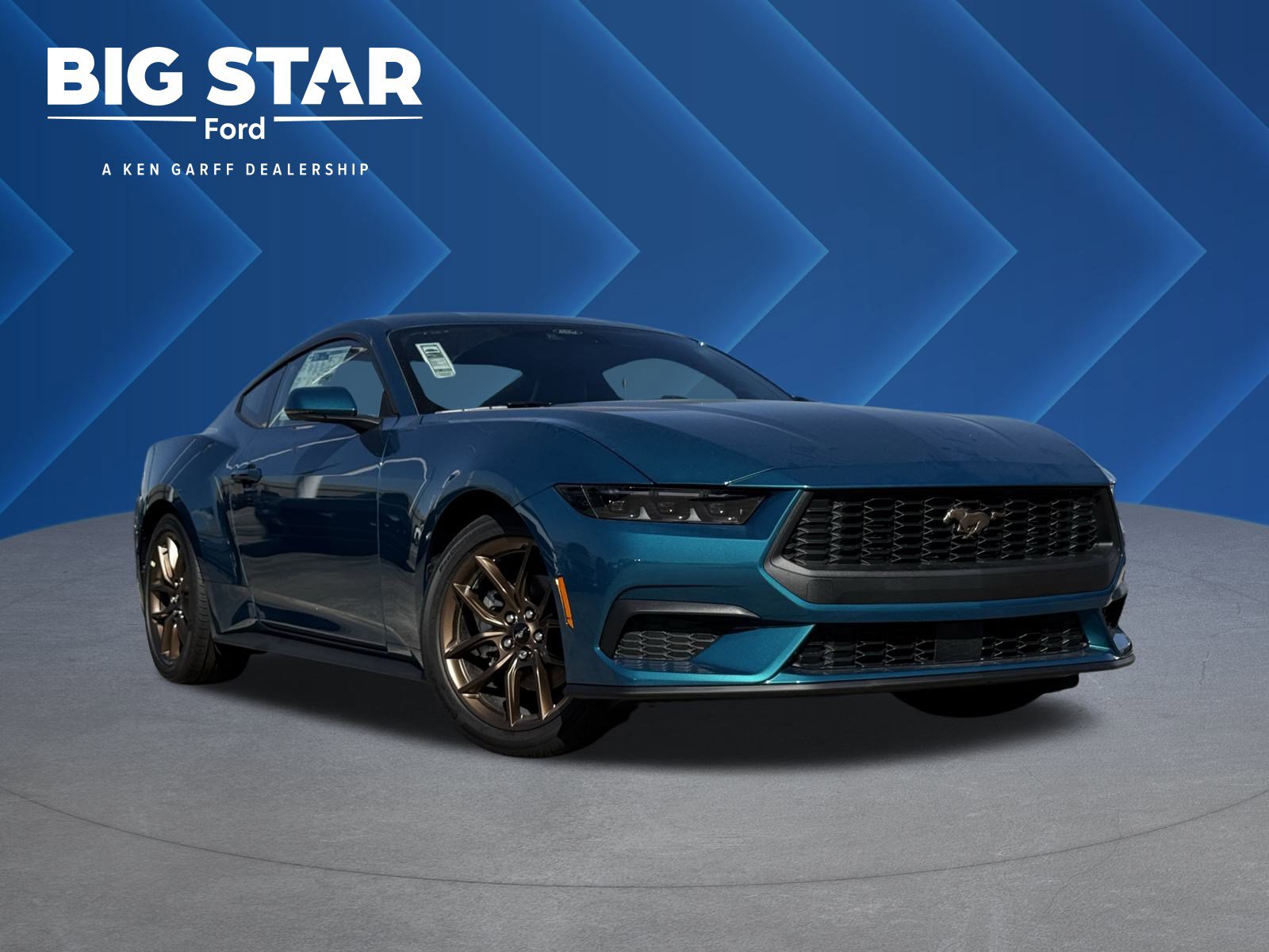 New 2026 Ford Mustang EcoBoost Premium Fastback in Manvel