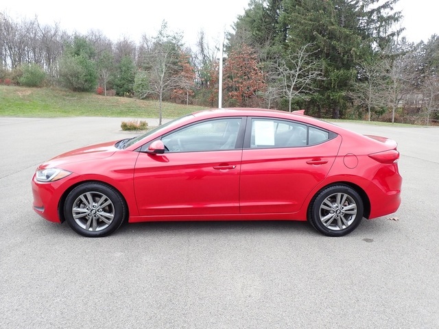 Certified 2018 Hyundai Elantra SEL with VIN 5NPD84LF8JH242203 for sale in Cranberry Township, PA