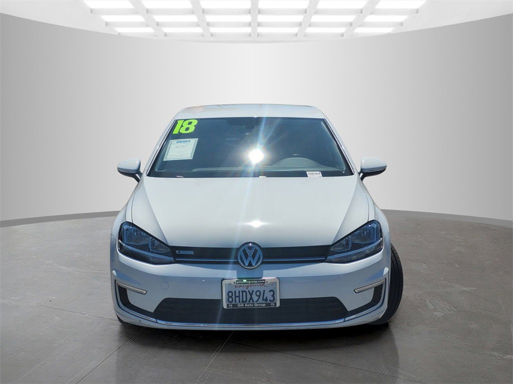 Used 2018 Volkswagen e-Golf e-Golf SE with VIN WVWKR7AU8JW907361 for sale in Gilroy, CA