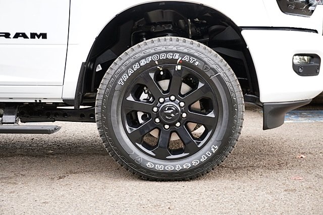 New 2026 Bright White Clear-Coat Exterior Paint RAM Laramie image 8