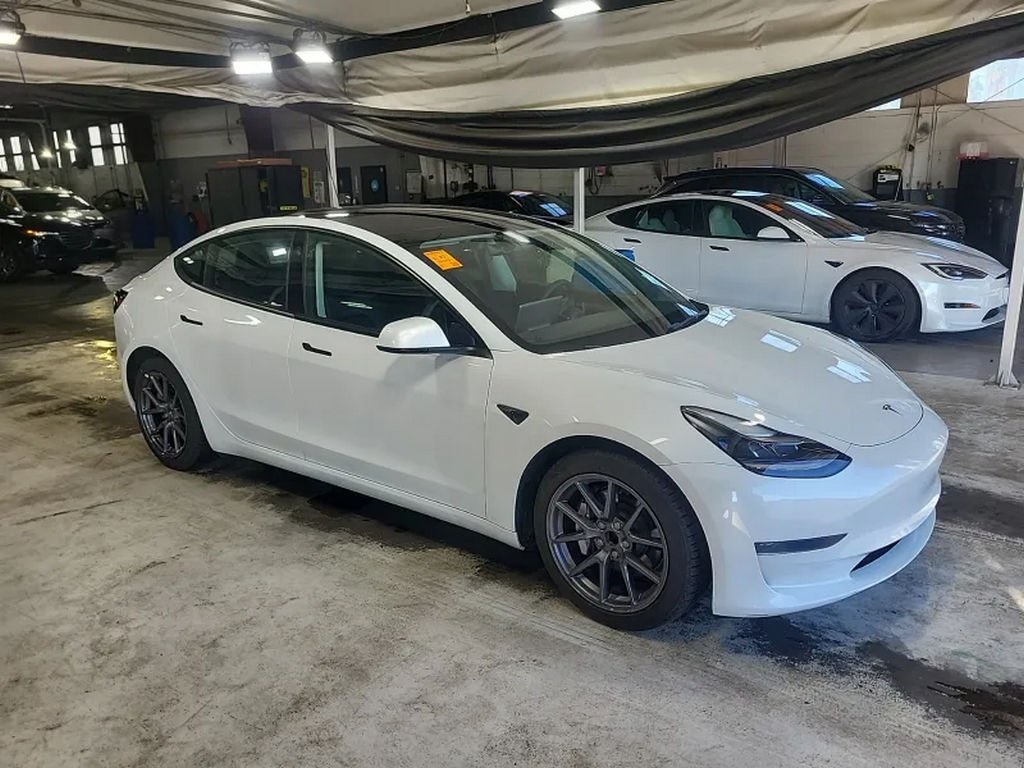 Used 2023 Tesla Model 3 Base with VIN 5YJ3E1EA7PF421327 for sale in Miami, FL