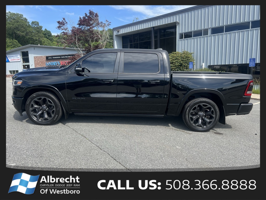 Used 2020 RAM Ram 1500 Pickup Limited with VIN 1C6SRFHT3LN302512 for sale in Westborough, MA