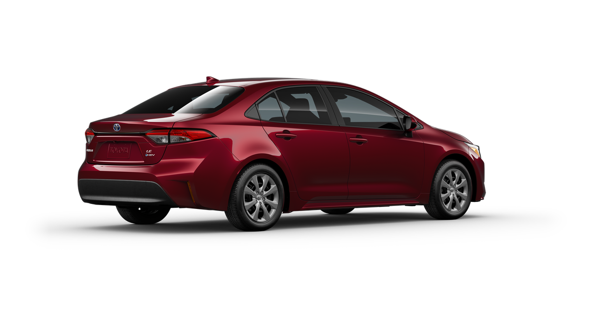 New 2025 Ruby Flare Pearl [extra_cost_color] Toyota Hybrid LE image 10