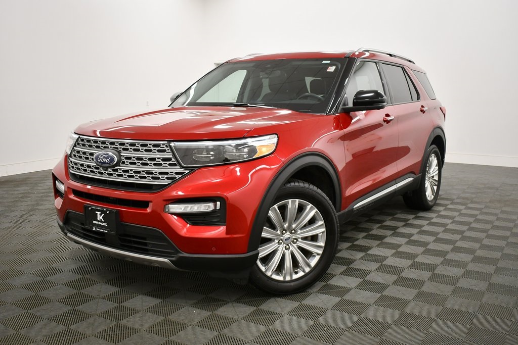 Used 2022 Ford Explorer Limited HEV with VIN 1FM5K8FW9NNA09294 for sale in Rochester, Minnesota