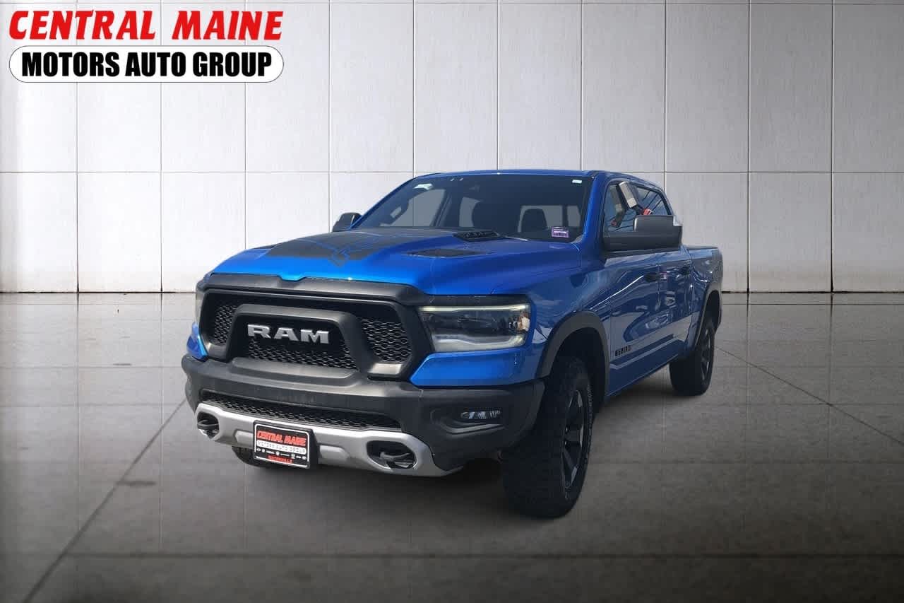 PreOwned 2021 Ram 1500 Rebel 4×4 Crew Cab 57 Box in Waterville NC0698A Central Maine Toyota