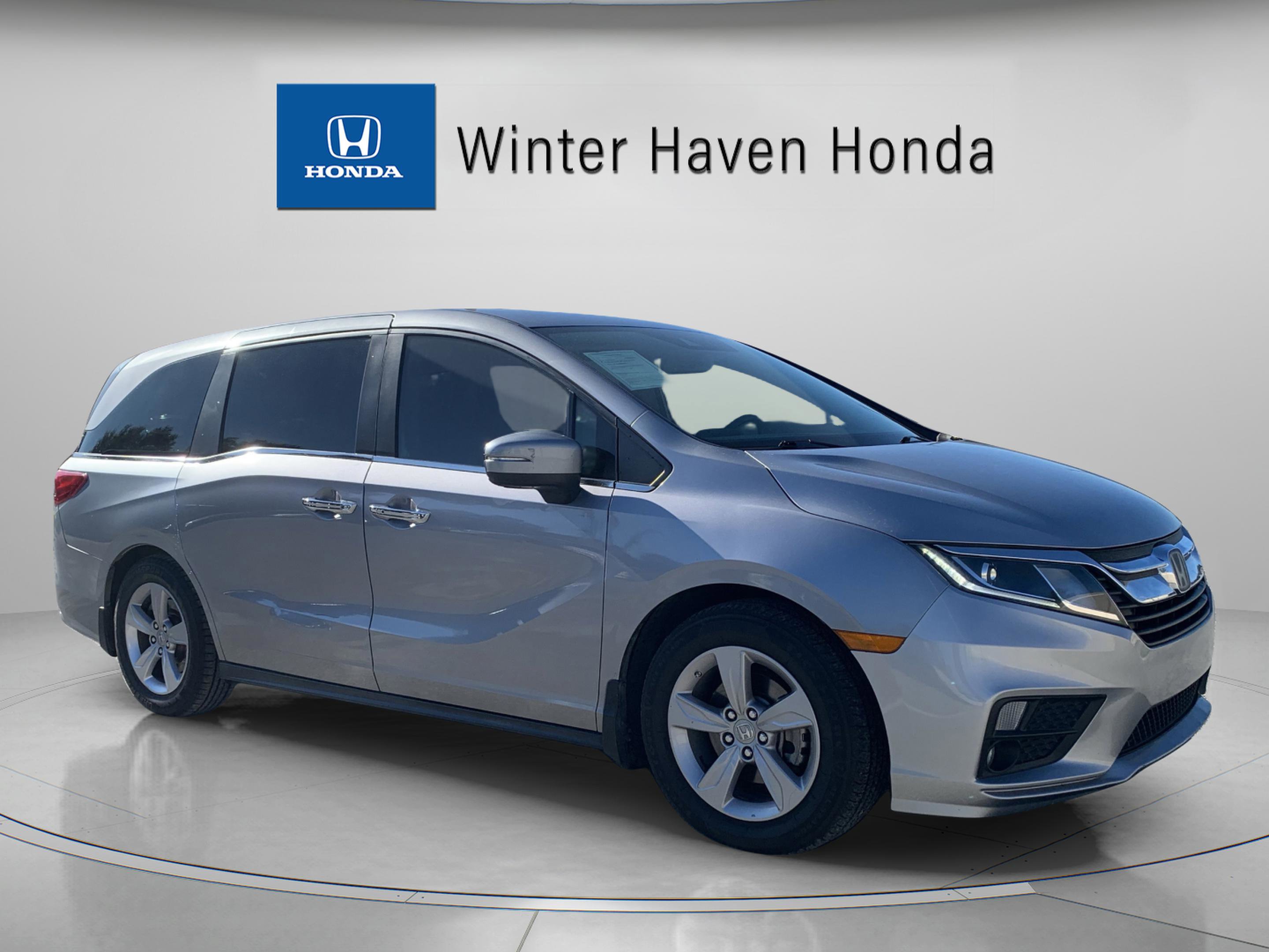 Pre-Owned 2018 Honda Odyssey EX-L Mini-van, Passenger in Winter
