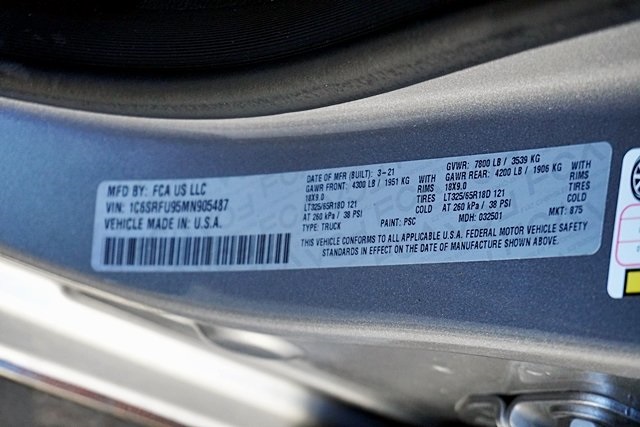 Used 2021 Silver Ram TRX image 43