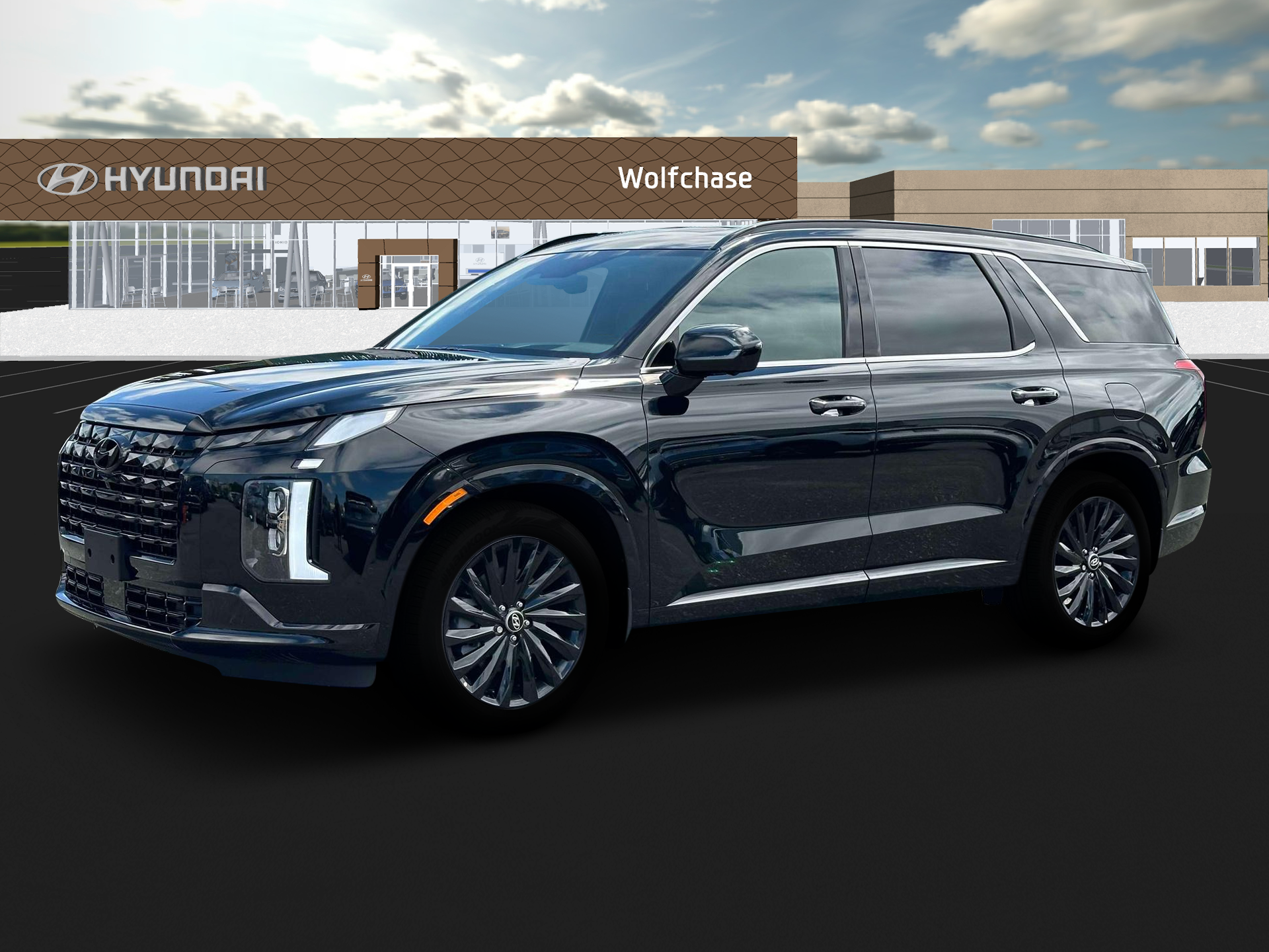 New 2025 Black Hyundai Calligraphy Night Edition AWD image 2