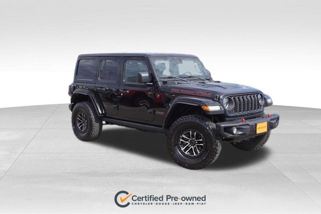 CERTIFIED PRE-OWNED 2024 JEEP WRANGLER RUBICON X 4WD 4D SPORT UTILITY