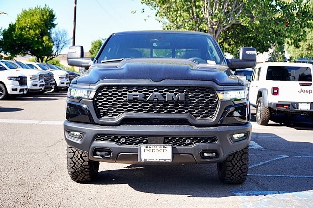 New 2026 Diamond Black Crystal Pearl-Coat Exterior Paint RAM Rebel image 5