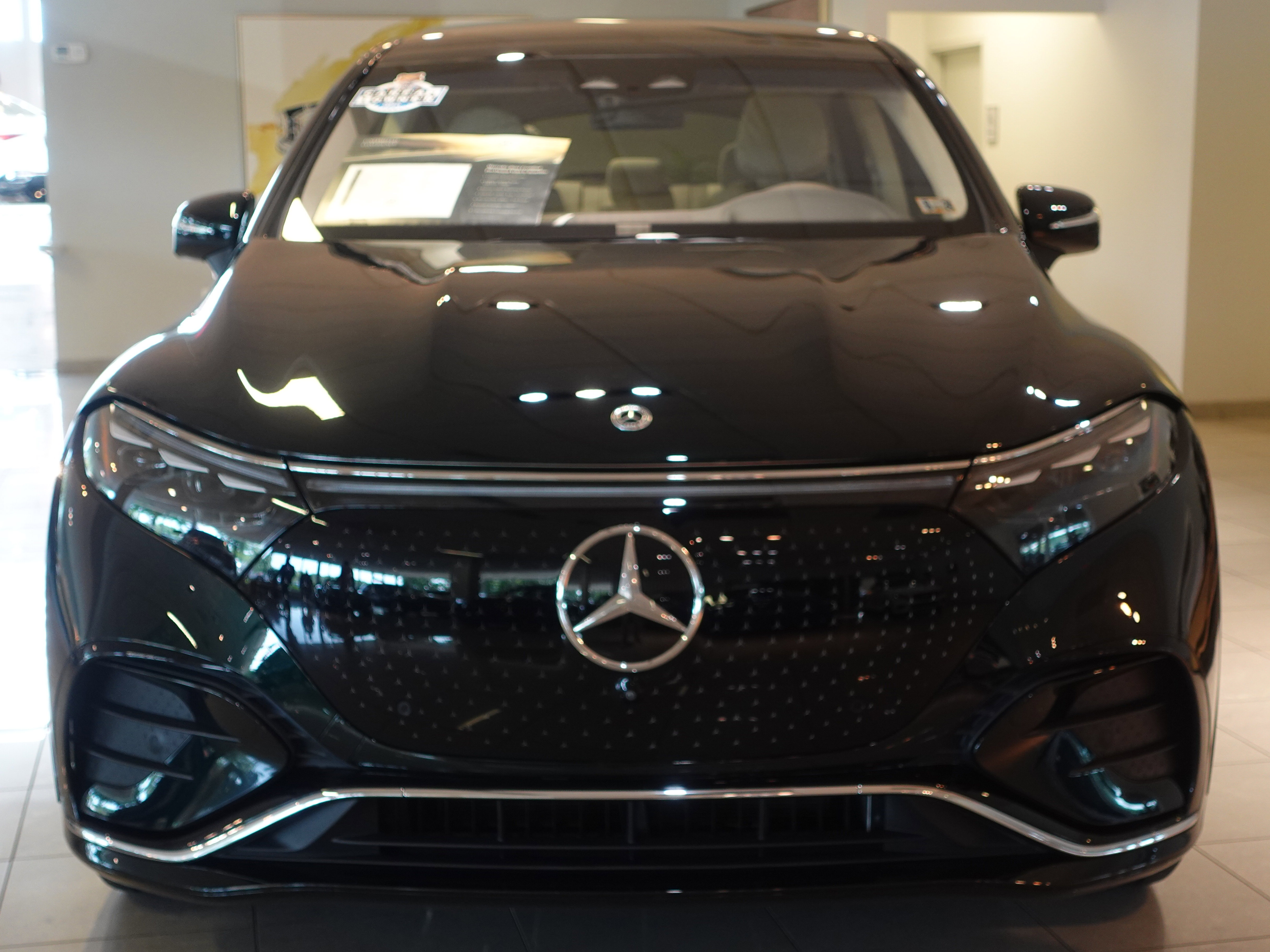 Certified 2023 Mercedes-Benz EQS SUV Base with VIN 4JGDM4EB3PA005572 for sale in Lawrence Township, NJ