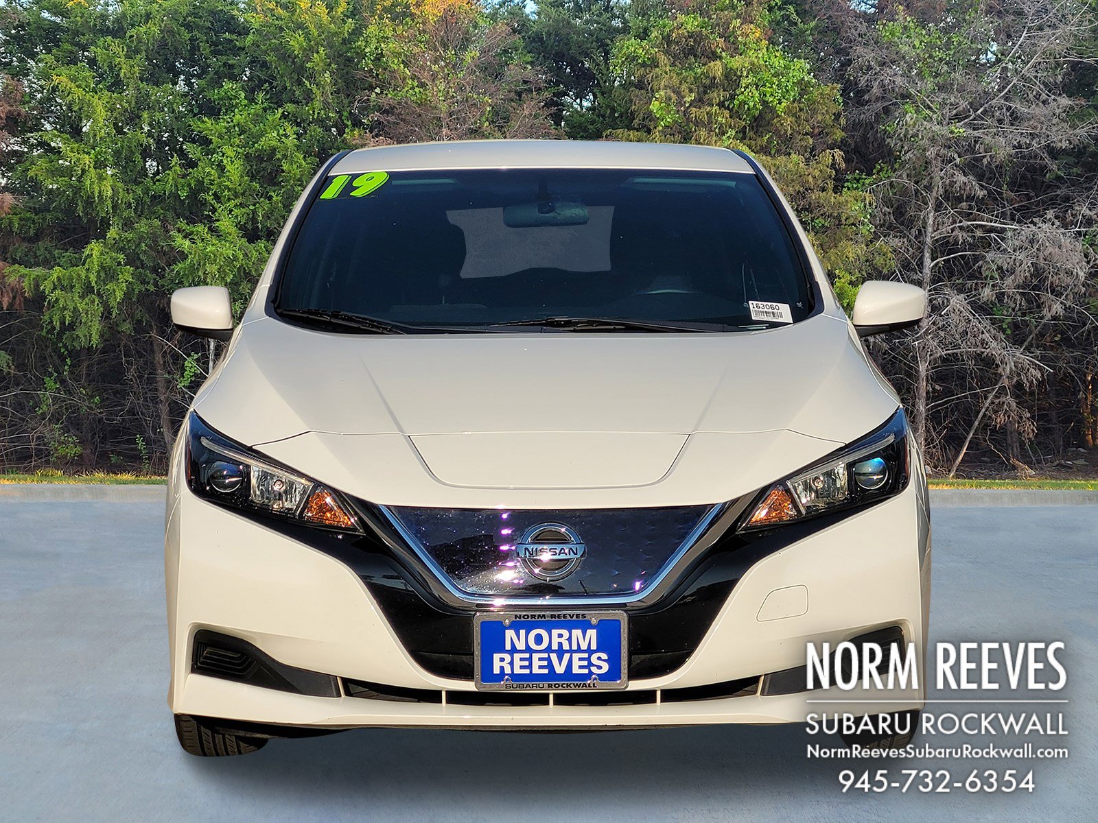 Used 2019 Nissan Leaf S with VIN 1N4AZ1CP1KC306592 for sale in Rockwall, TX