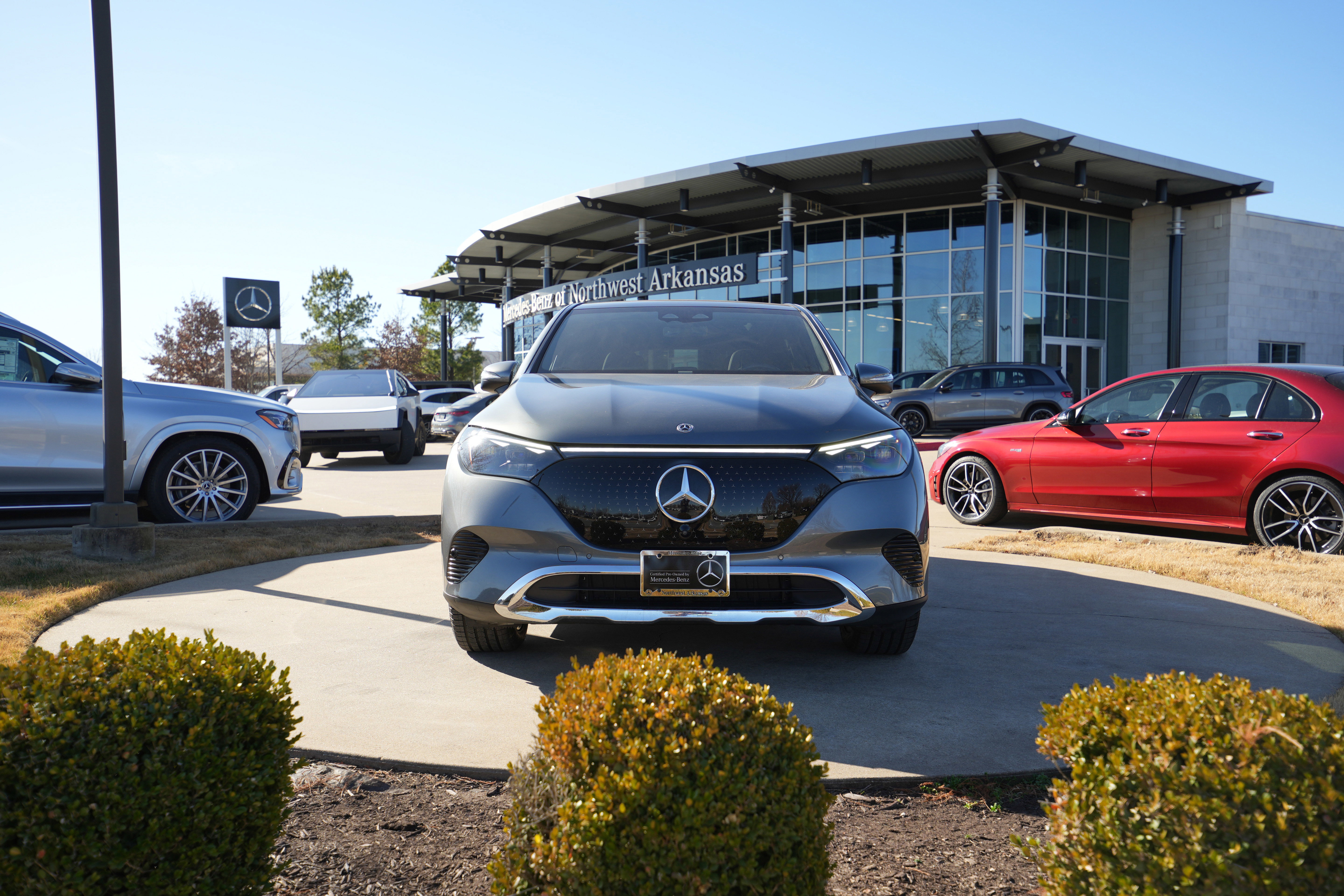 Certified 2023 Mercedes-Benz EQE SUV Base with VIN 4JGGM1CB1PA012812 for sale in Bentonville, AR