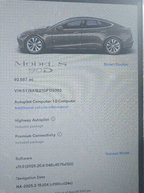 Used 2016 Tesla Model S 90D with VIN 5YJSA1E27GF128382 for sale in Henderson, NV