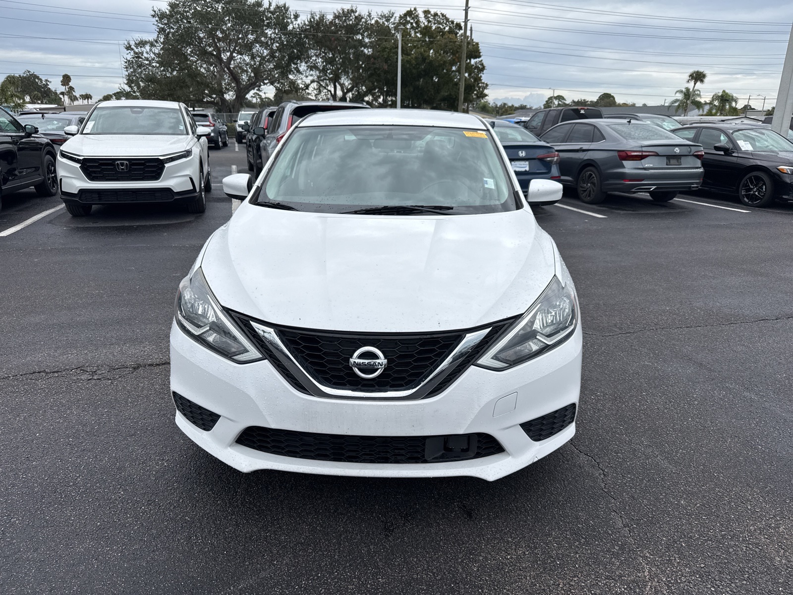Used 2019 Nissan Sentra S with VIN 3N1AB7AP6KY202758 for sale in Port Richey, FL