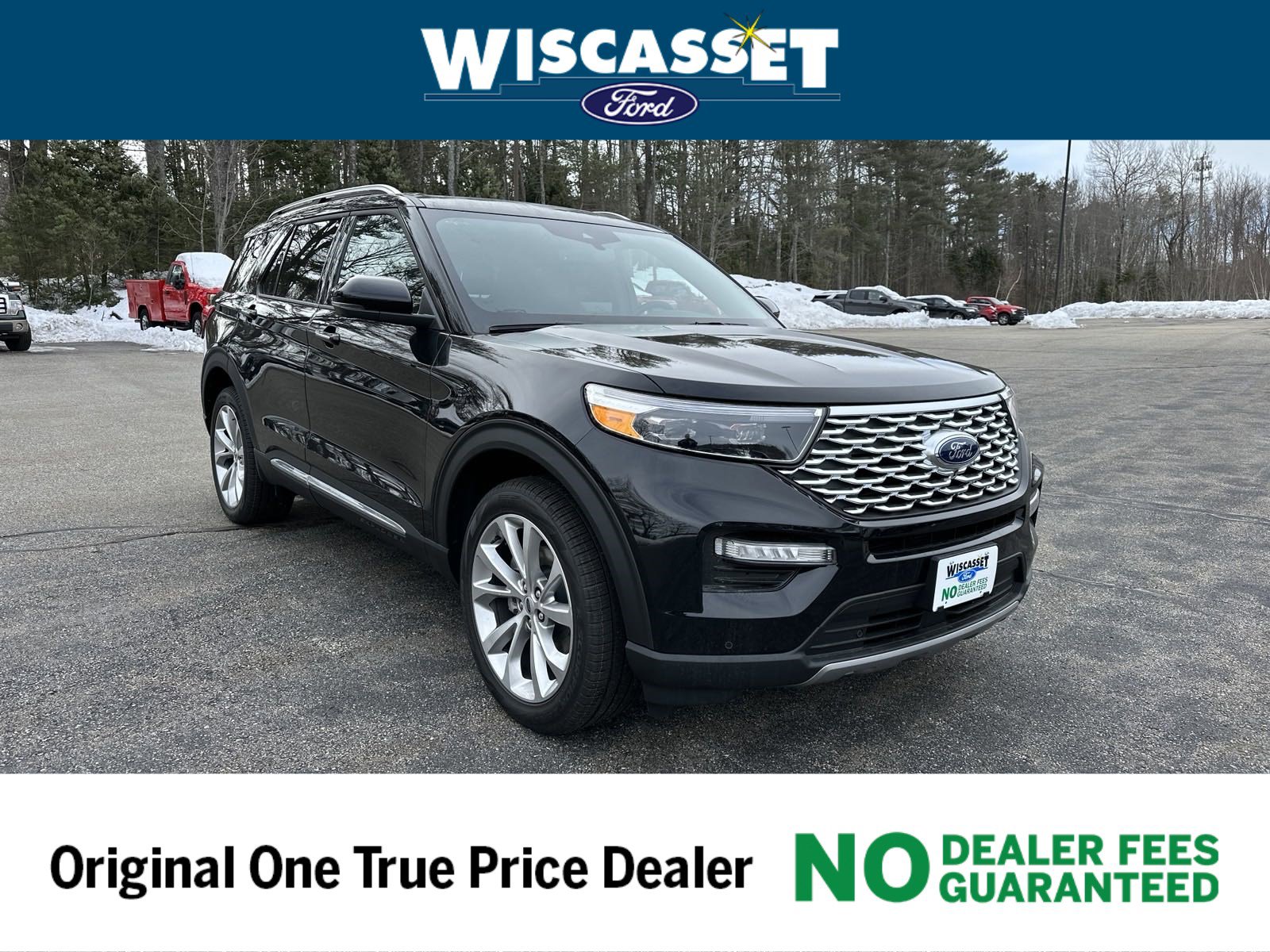 New 2023 Ford Explorer Platinum 4D Sport Utility in Wiscasset W30268