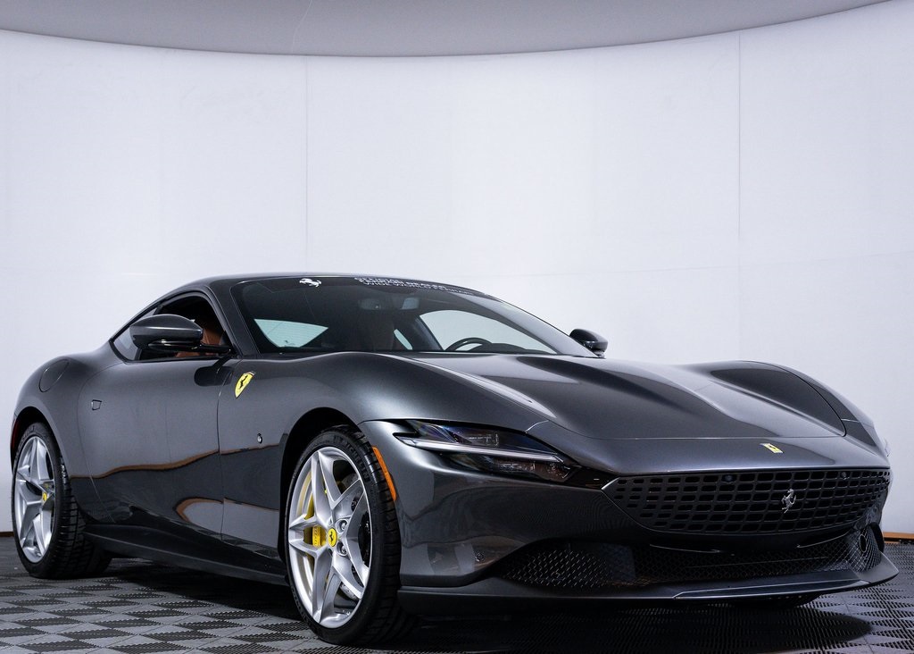Certified Used 2024 Grigio Silverstone Metallic Ferrari Base image 3