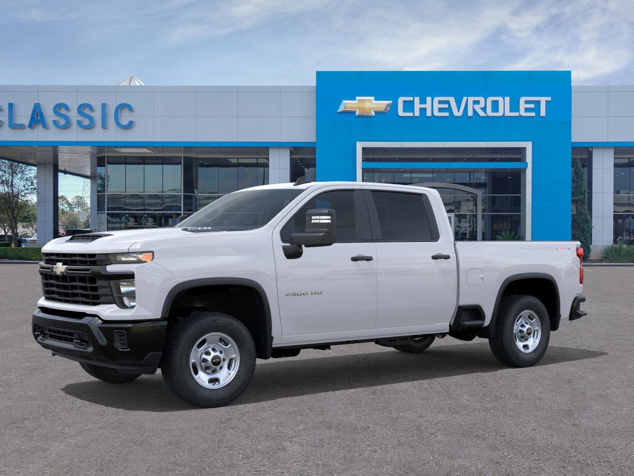 2024 Chevrolet Silverado 2500 HD WT White at Superior Motors