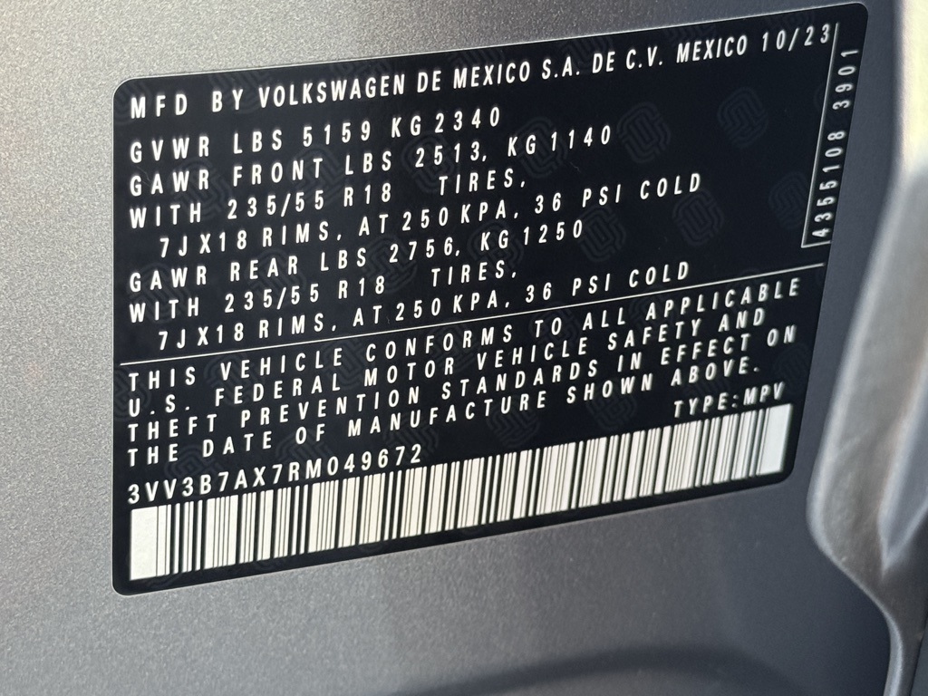 2024 Volkswagen Tiguan SE Wolfsburg Edition photo 33