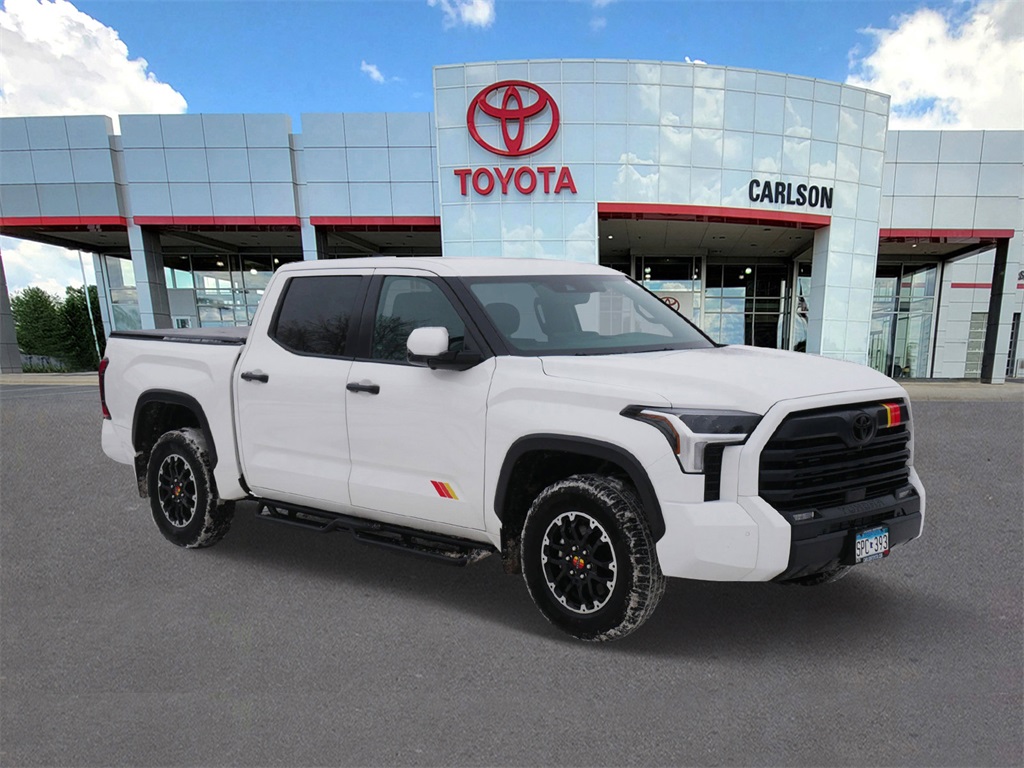 Used 2025 Toyota Tundra SR5 with VIN 5TFWA5DB6SX253317 for sale in Minneapolis, Minnesota