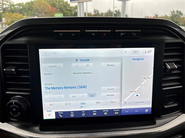 Used 2022 Gray Metallic Ford Lariat image 27