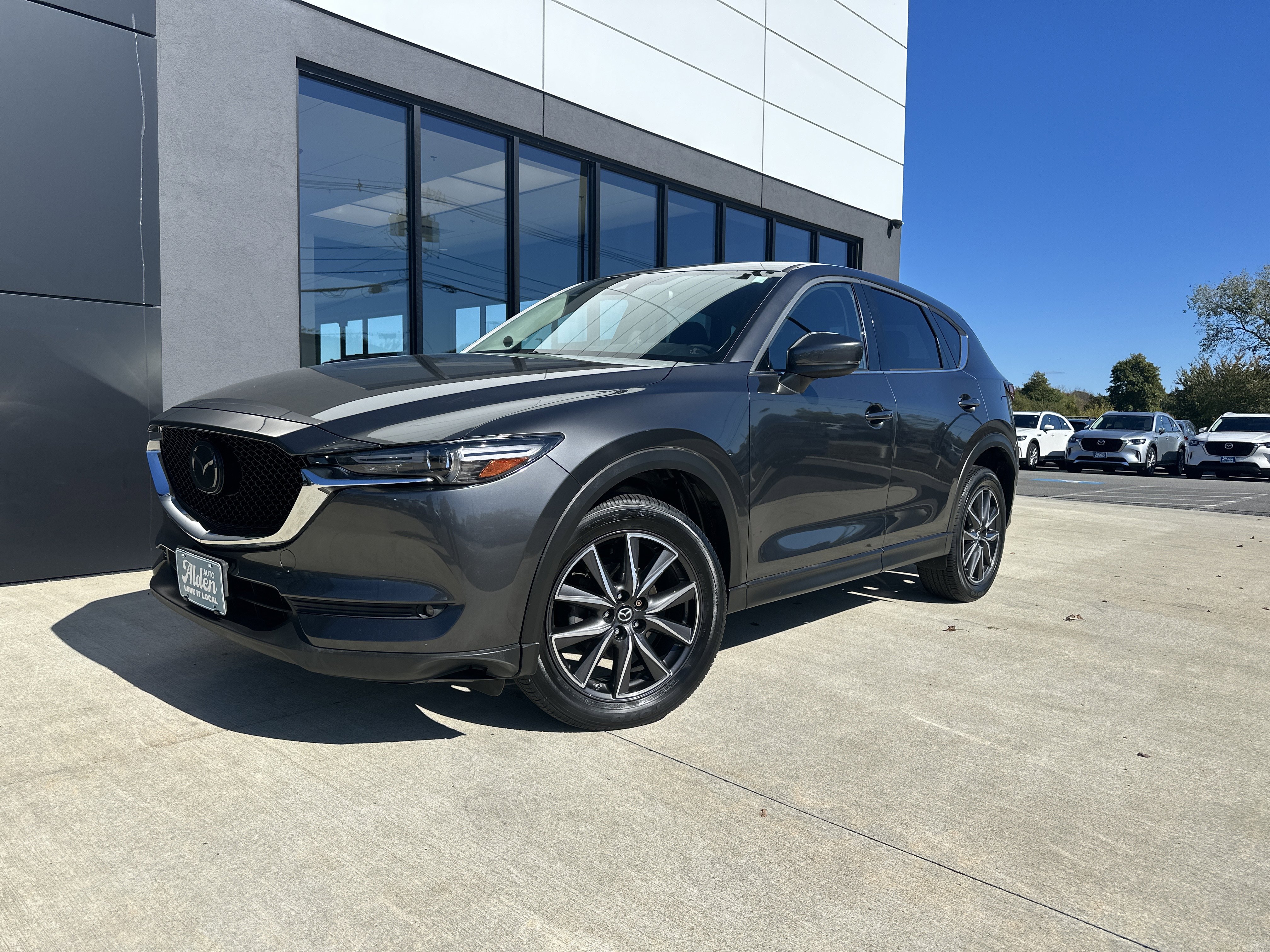 Used 2018 Mazda CX-5 Grand Touring with VIN JM3KFBDM4J0358551 for sale in Fairhaven, MA