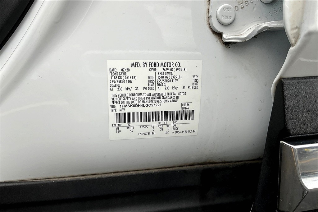 2020 FORD EXPLORER - Image 31