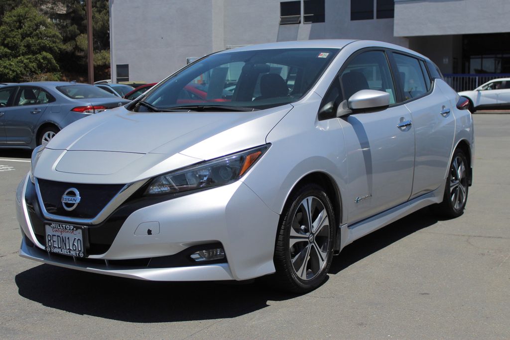 Used 2018 Nissan LEAF SV with VIN 1N4AZ1CP7JC308295 for sale in Richmond, CA