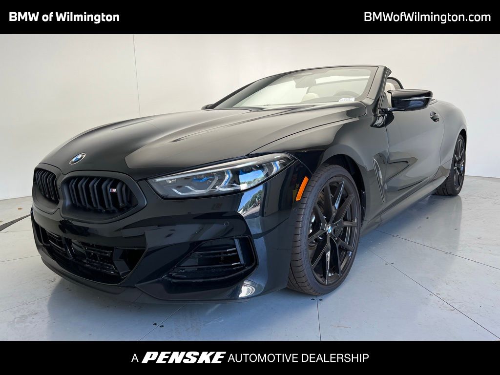 New 2025 Black Sapphire Metallic BMW M850i xDrive image 1