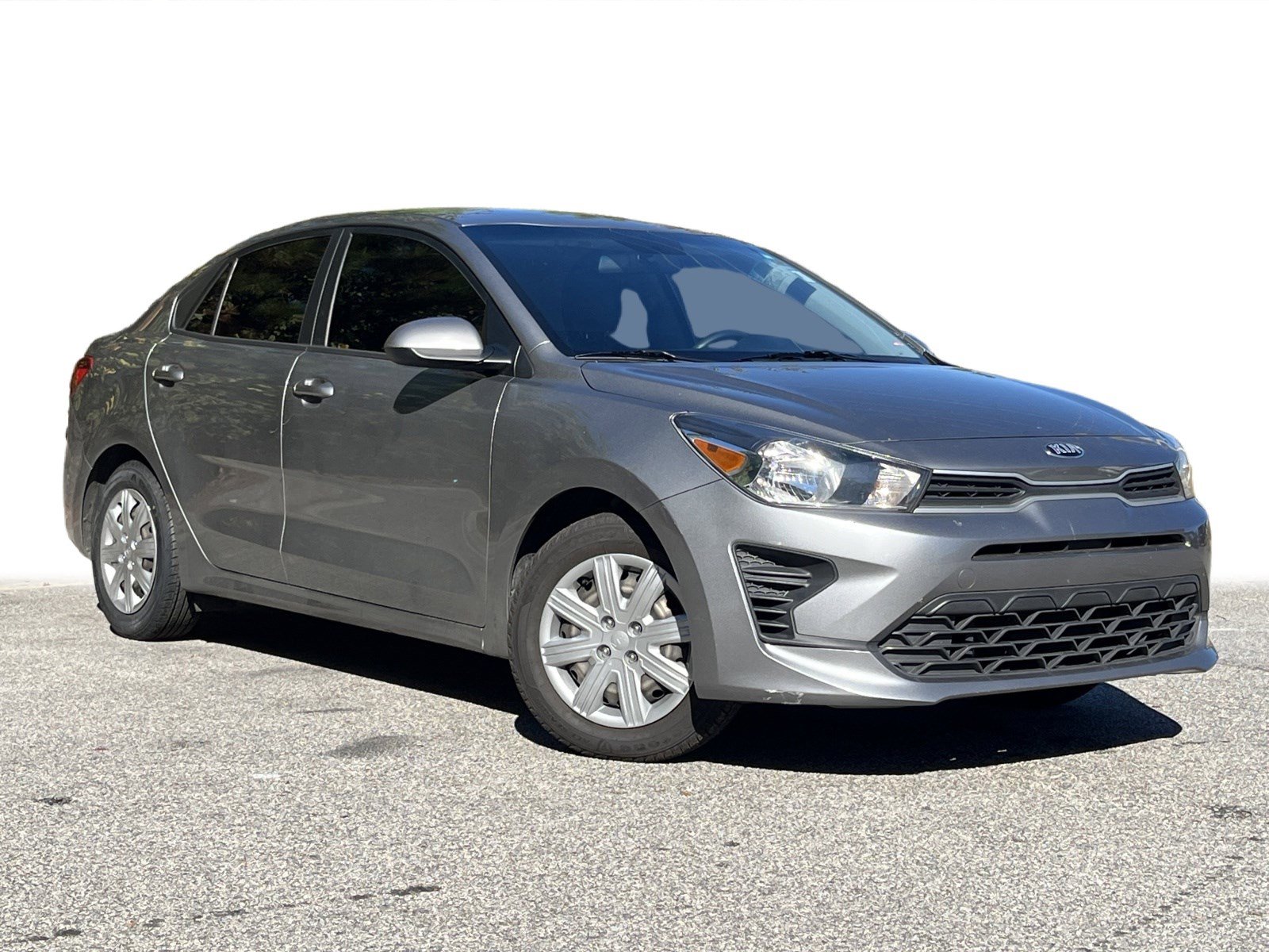 Used 2021 Kia Rio S with VIN 3KPA24AD8ME427320 for sale in McDonough, GA